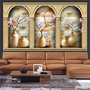 Tranh Phù Điêu Phòng Bếp